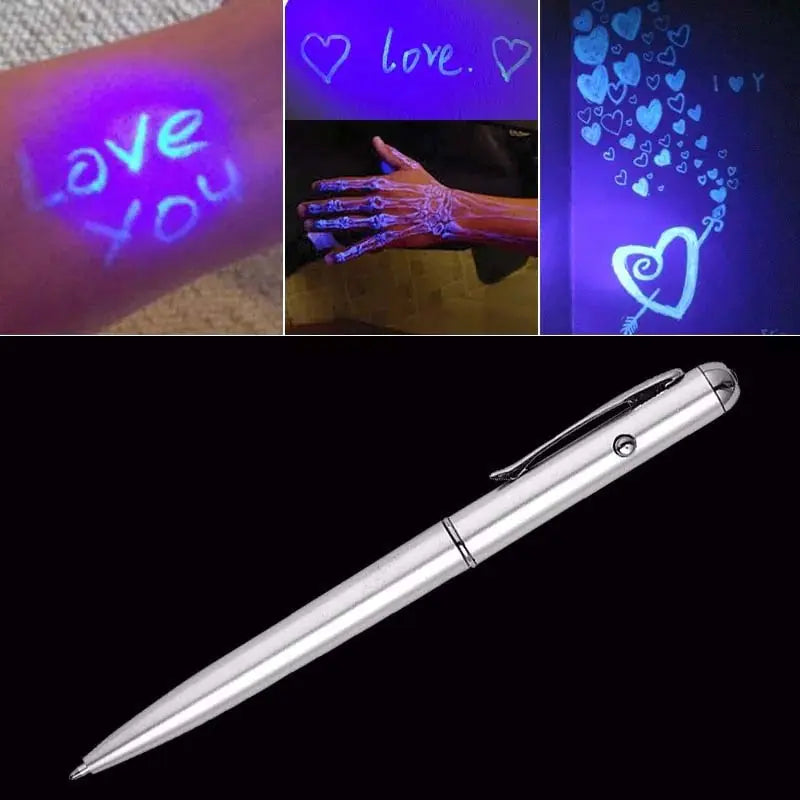 mystery marker - pen met ontzichtbare inkt